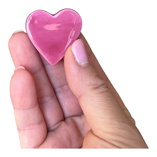 Cuori Calamita in Ceramica – Kit da 10 pezzi