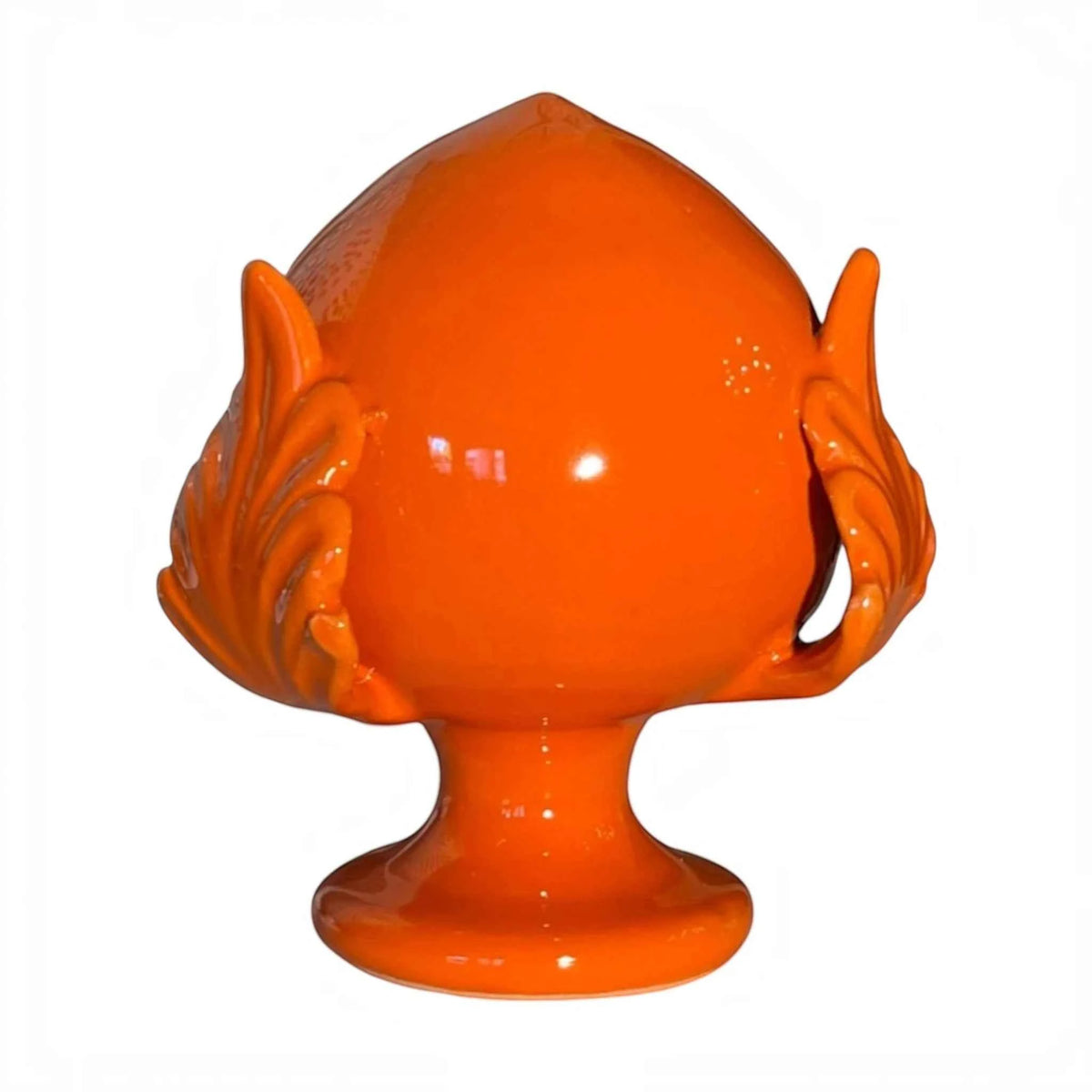 Pumo Pugliese in Ceramica 10 cm - Fatto a Mano - Maestro Claudio Capozzi