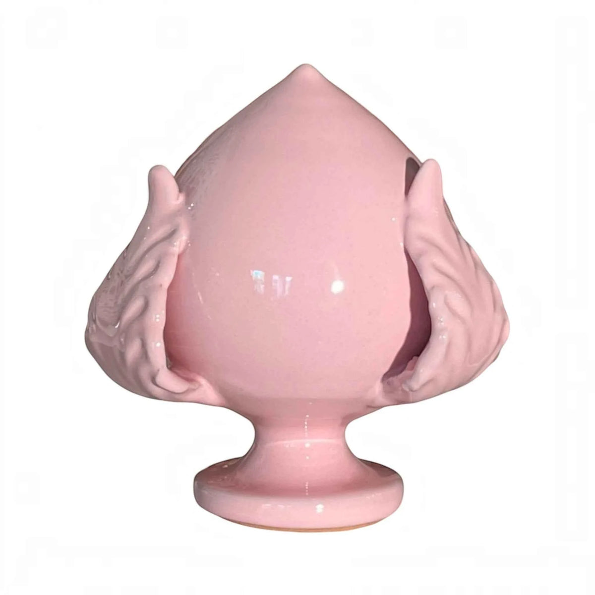Pumo Pugliese in Ceramica 10 cm - Fatto a Mano - Maestro Claudio Capozzi