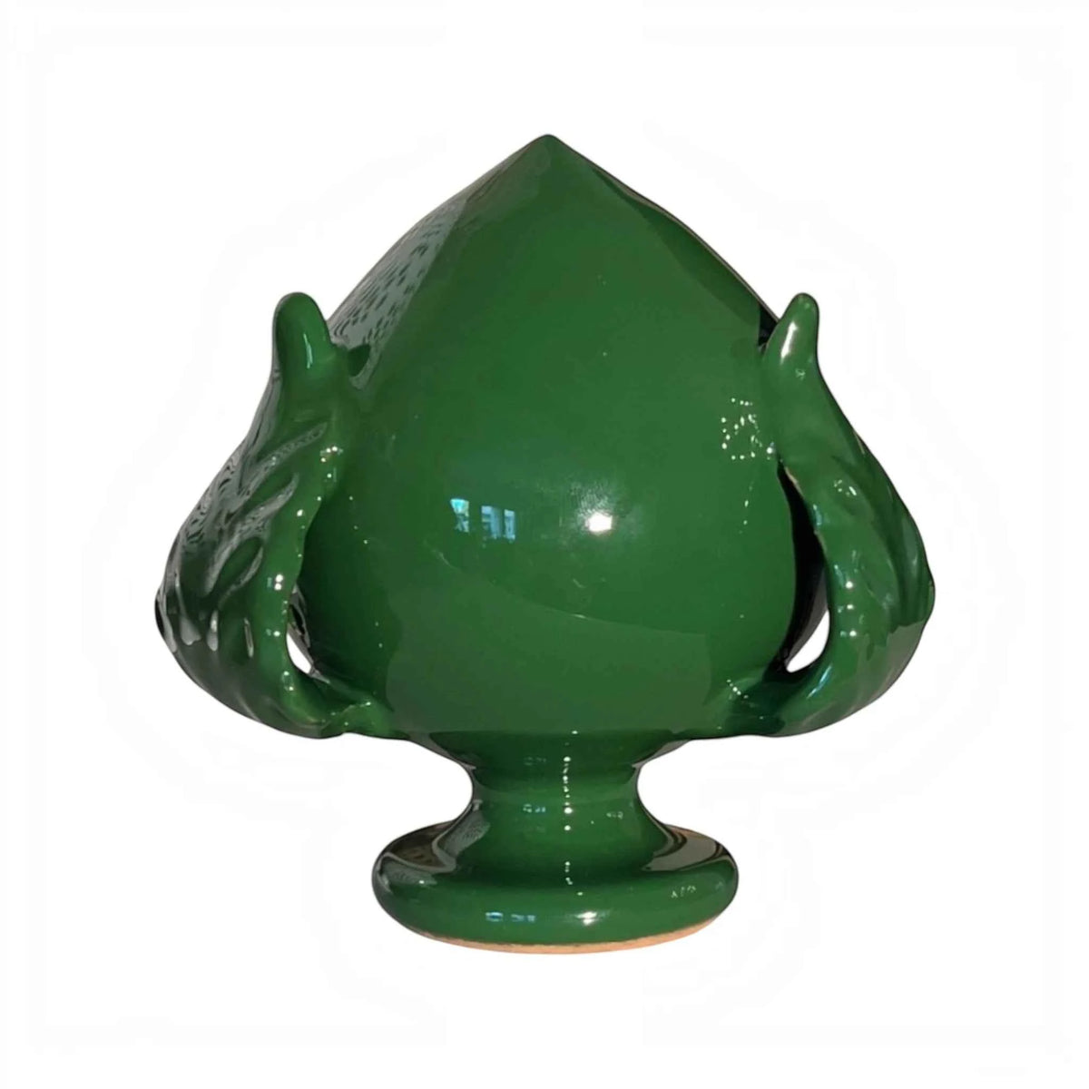 Pumo Pugliese in Ceramica 10 cm - Fatto a Mano - Maestro Claudio Capozzi