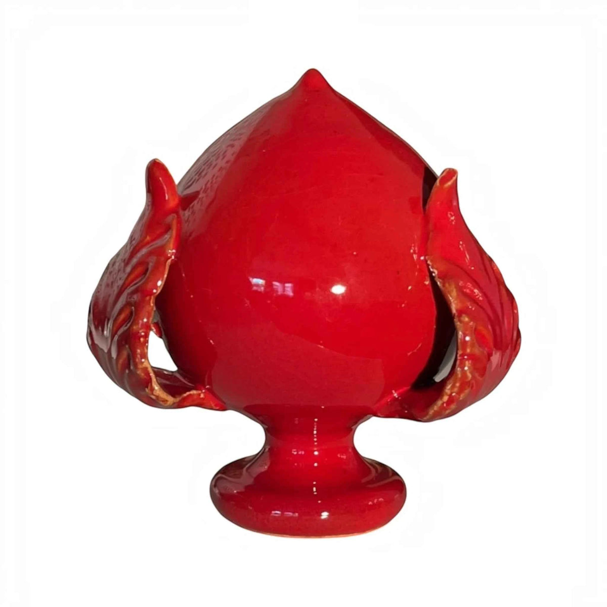 Pumo Pugliese in Ceramica 10 cm - Fatto a Mano - Maestro Claudio Capozzi