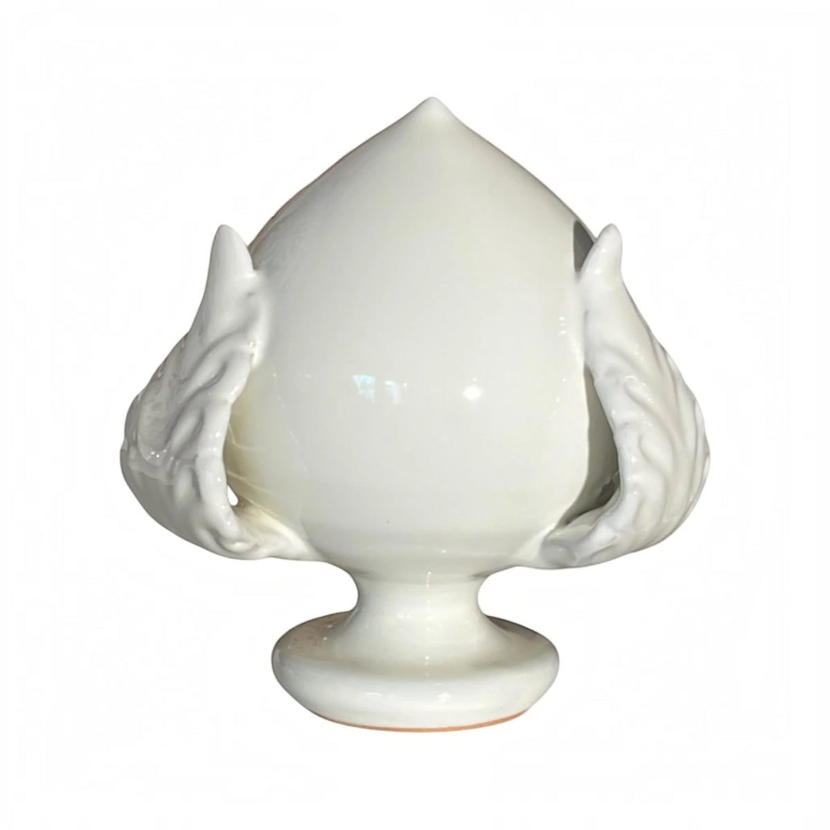 Pumo Pugliese in Ceramica 10 cm - Fatto a Mano - Maestro Claudio Capozzi - Poz Studio Ceramiche