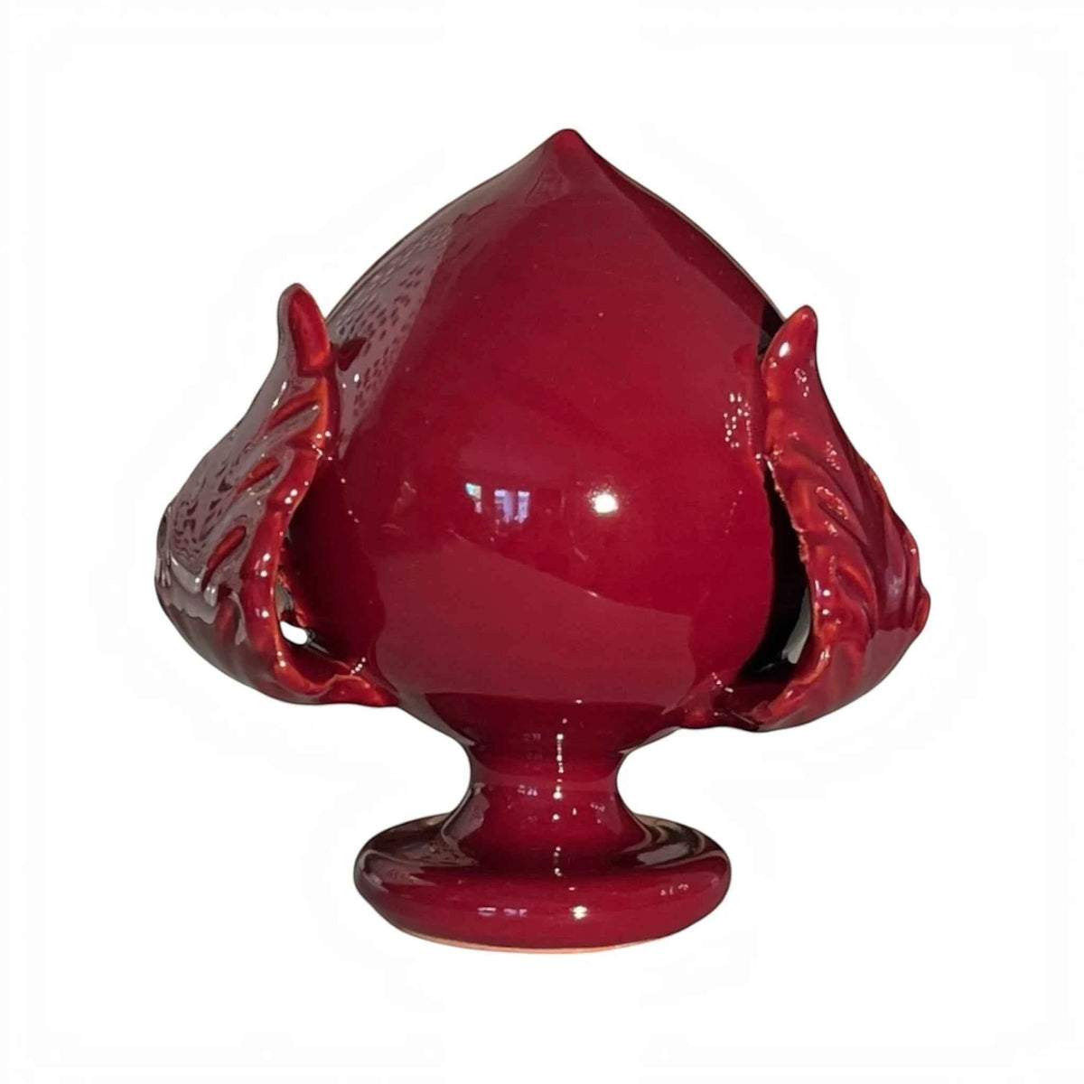 Pumo Pugliese in Ceramica 10 cm - Fatto a Mano - Maestro Claudio Capozzi