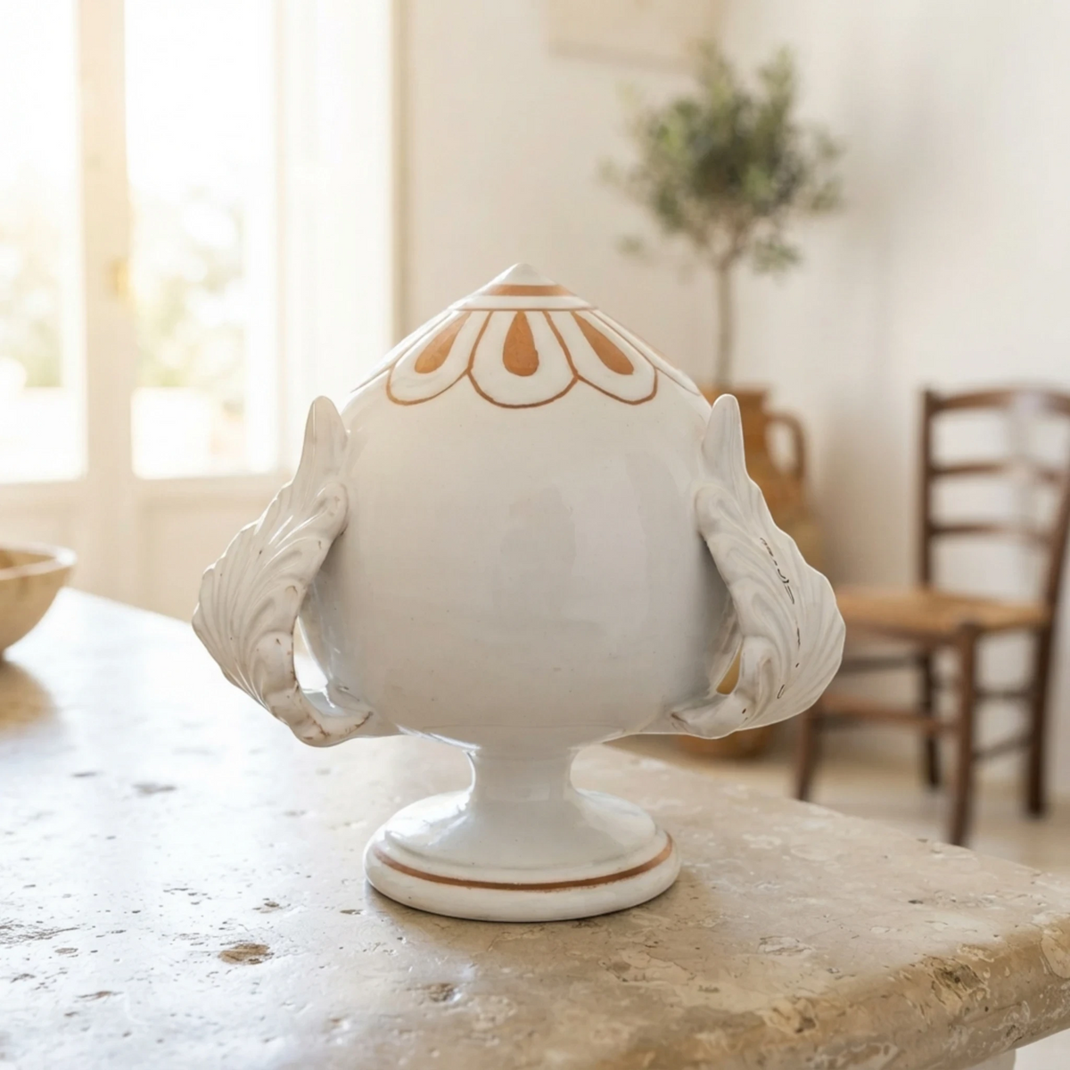 Pumo 15 cm — Margherita | Maiolica Graffita Artigianale Puglia