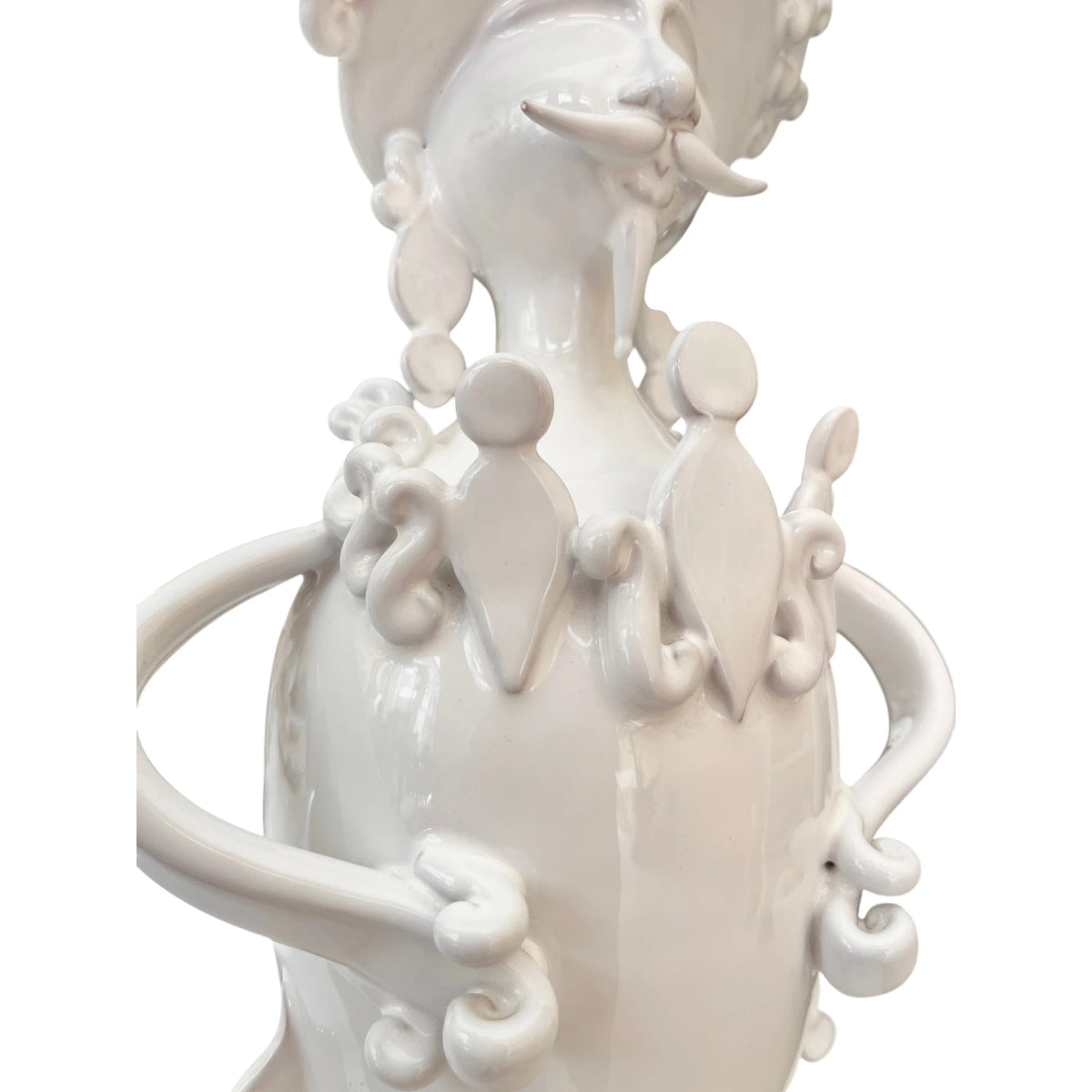 Portacandela Ceramica Artigianale Pugliese - Pupa di Grottaglie
