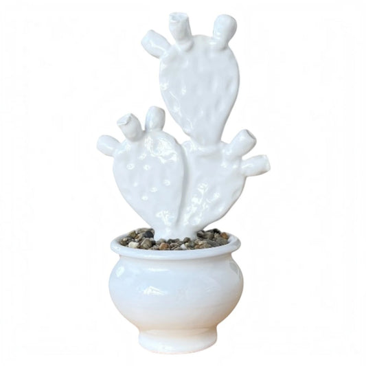 Opuntia – Fico d'India in Ceramica Artigianale - Poz Studio Ceramiche