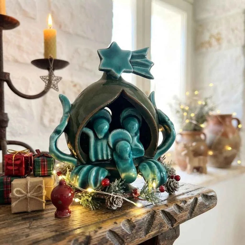 Pumo Presepe in Ceramica Artigianale